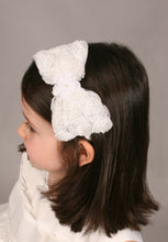 Load image into Gallery viewer, Betsy - Girls Ivory Bridesmaid Flower Girl Hairband
