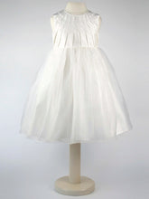 Load image into Gallery viewer, Constance - Ivory Sleeveless Flower Girl Bridesmaid Dress
