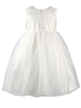 Load image into Gallery viewer, Constance - Ivory Sleeveless Flower Girl Bridesmaid Dress