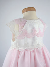 Load image into Gallery viewer, Rebecca - Pink and Ivory Lace Dress
