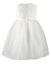 Load image into Gallery viewer, Constance - Ivory Sleeveless Flower Girl Bridesmaid Dress
