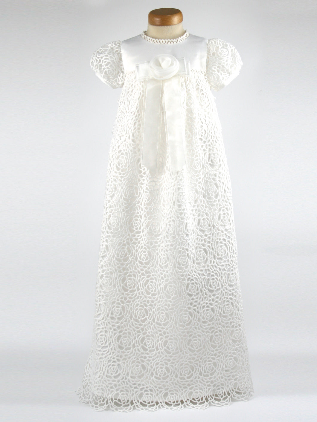 Ruby  - Traditional Lace Christening Robe